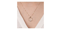 MOM GOLD NECKLACE WITH DIAMOND